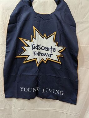 Young Living KidScents Kid Power Reversible Superhero Cape - Rare Promo